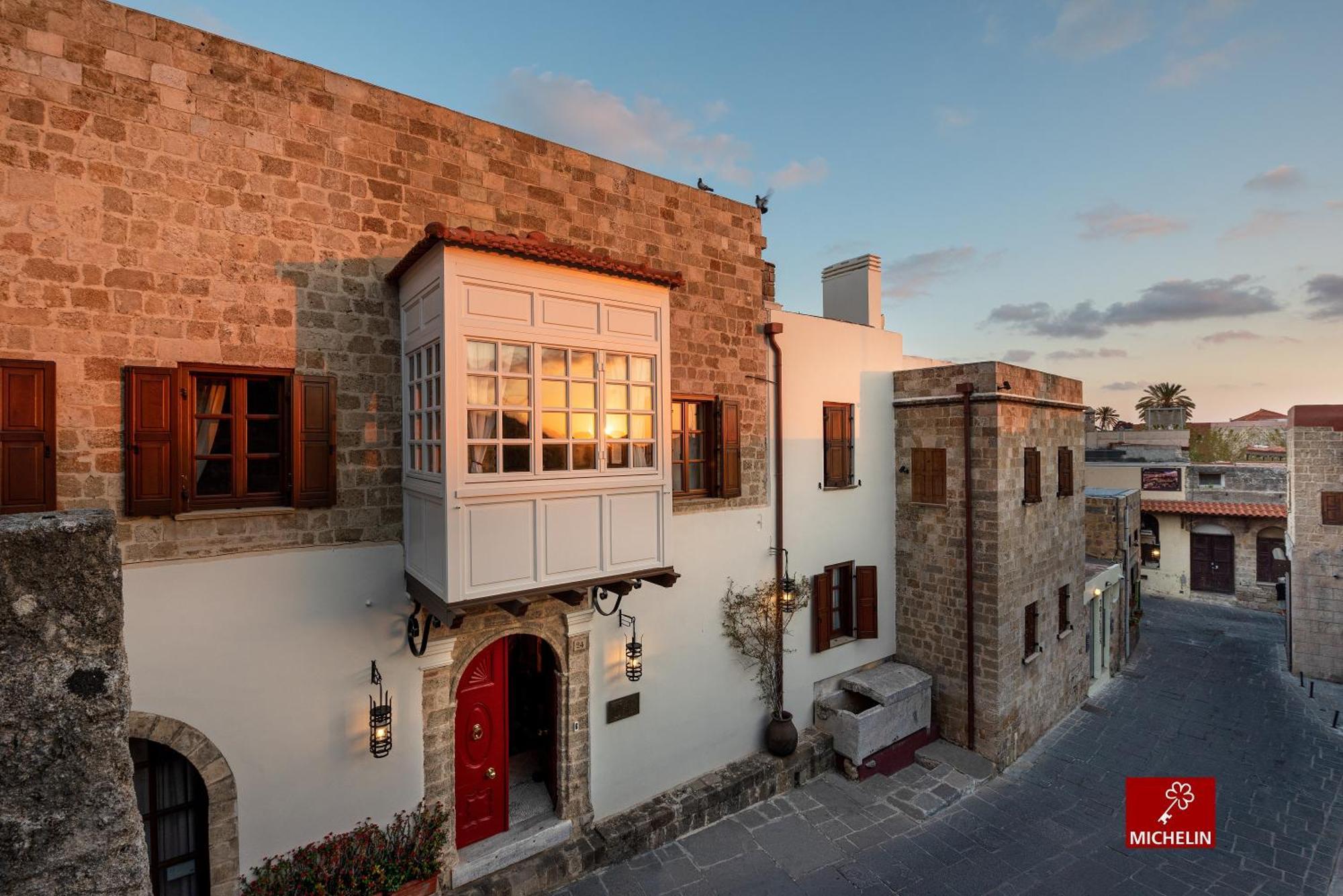 Kokkini Porta Rossa Hotel Rhodes City Exterior foto